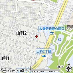 石川県金沢市山科2丁目15-4周辺の地図