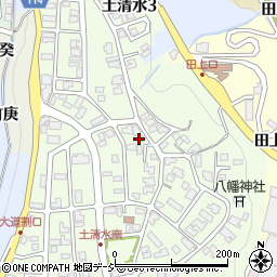 石川県金沢市土清水1丁目400周辺の地図