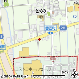 石川県白山市番匠町234周辺の地図