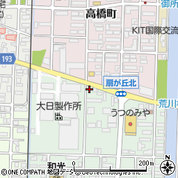 ほっかほっか亭　金沢工大前店周辺の地図