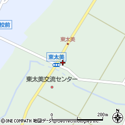 富山県南砺市土生新349周辺の地図