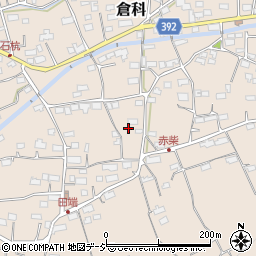 長野県千曲市倉科周辺の地図
