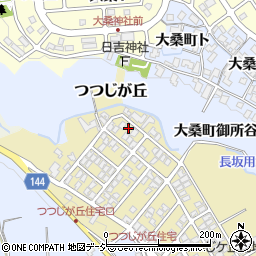 石川県金沢市つつじが丘45周辺の地図