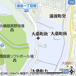 石川県金沢市大桑町庚1周辺の地図