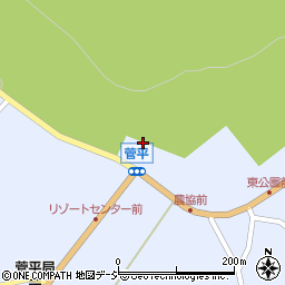 長野県上田市菅平高原1226-1周辺の地図