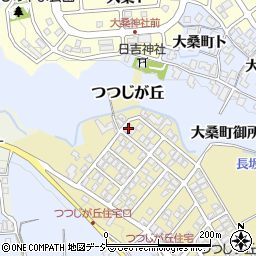 石川県金沢市つつじが丘37周辺の地図