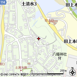 石川県金沢市土清水1丁目360周辺の地図