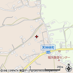茨城県常陸太田市天神林町2541周辺の地図