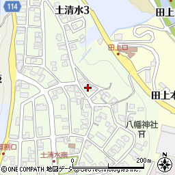 石川県金沢市土清水1丁目563周辺の地図