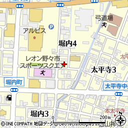 株式会社ホクシン　金沢営業所周辺の地図