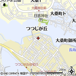 石川県金沢市つつじが丘46周辺の地図