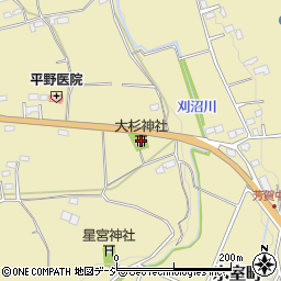 大杉神社周辺の地図