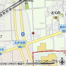 石川県白山市番匠町351-1周辺の地図