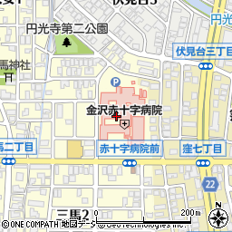 金沢赤十字通所リハビリテーション周辺の地図