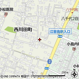 栃木県宇都宮市西川田町973周辺の地図