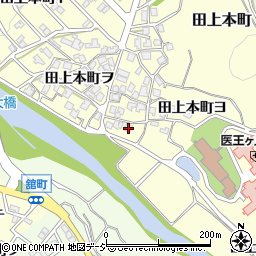 石川県金沢市田上本町ヲ26-1周辺の地図