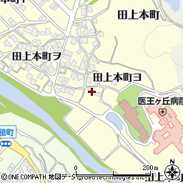 石川県金沢市田上本町ヨ172周辺の地図