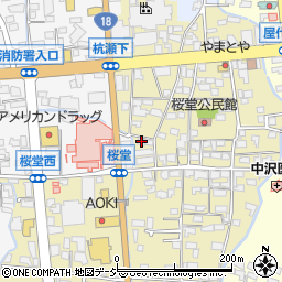 長野県千曲市桜堂466周辺の地図