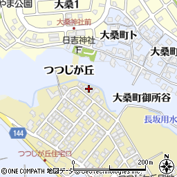 石川県金沢市つつじが丘53周辺の地図