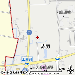 栃木県芳賀郡市貝町赤羽3523周辺の地図