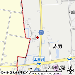 栃木県芳賀郡市貝町赤羽3500周辺の地図