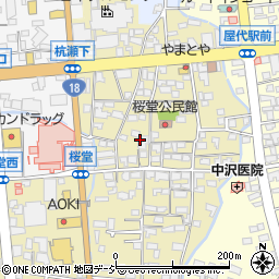 長野県千曲市桜堂416周辺の地図