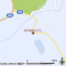 菅平高原ダボス周辺の地図