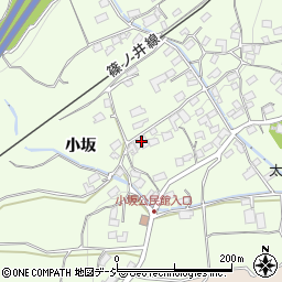 長野県千曲市桑原小坂2301周辺の地図