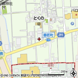 石川県白山市番匠町235-1周辺の地図