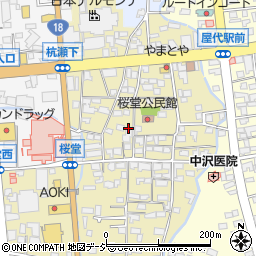 長野県千曲市桜堂417周辺の地図