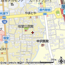 長野県千曲市桜堂406周辺の地図