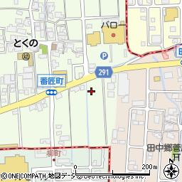 三日市松任線周辺の地図