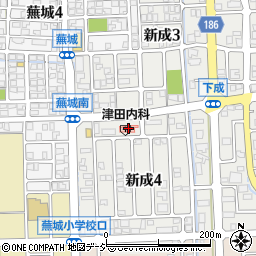 津田内科・胃腸科医院周辺の地図