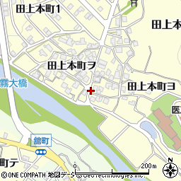 石川県金沢市田上本町ヲ17-5周辺の地図