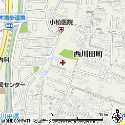 栃木県宇都宮市西川田町970周辺の地図
