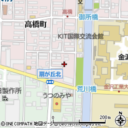 金沢工大４８号館周辺の地図