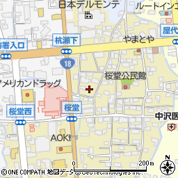 長野県千曲市桜堂470周辺の地図