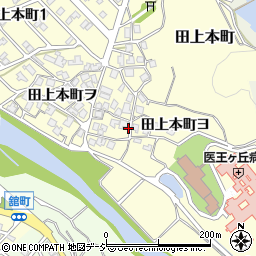 石川県金沢市田上本町ヲ89周辺の地図