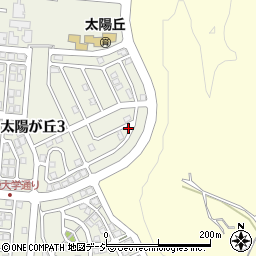 石川県金沢市太陽が丘3丁目325周辺の地図
