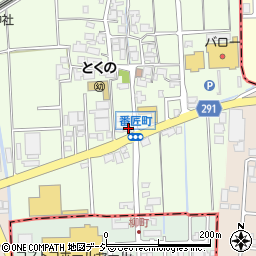 焼肉茶屋 恵比須 松任店周辺の地図