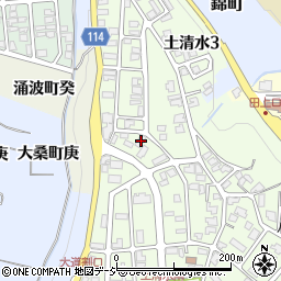 石川県金沢市土清水3丁目11周辺の地図