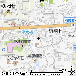 長野県千曲市杭瀬下周辺の地図