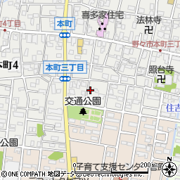 木野左官店周辺の地図
