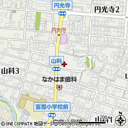 石川県金沢市山科2丁目2-47周辺の地図