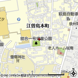 栃木県宇都宮市江曽島本町18周辺の地図