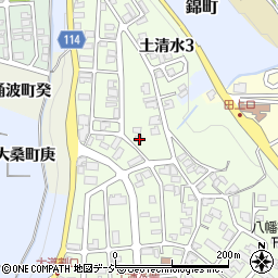 石川県金沢市土清水3丁目52周辺の地図