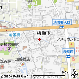 長野県千曲市杭瀬下222周辺の地図