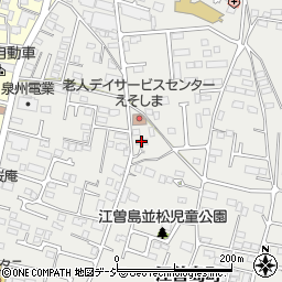福祉温泉江曽島周辺の地図