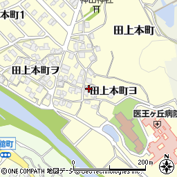 石川県金沢市田上本町ヨ4周辺の地図
