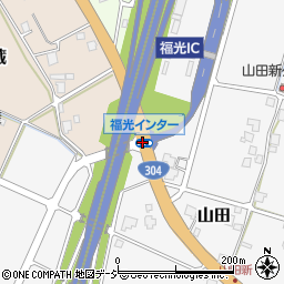 福光インター周辺の地図